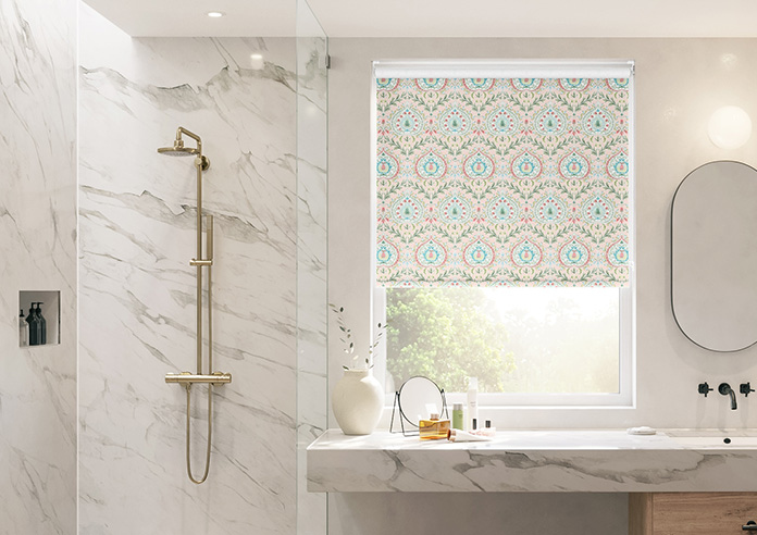 Bywater, Pastel Pink - Roller Blind - Image 3
